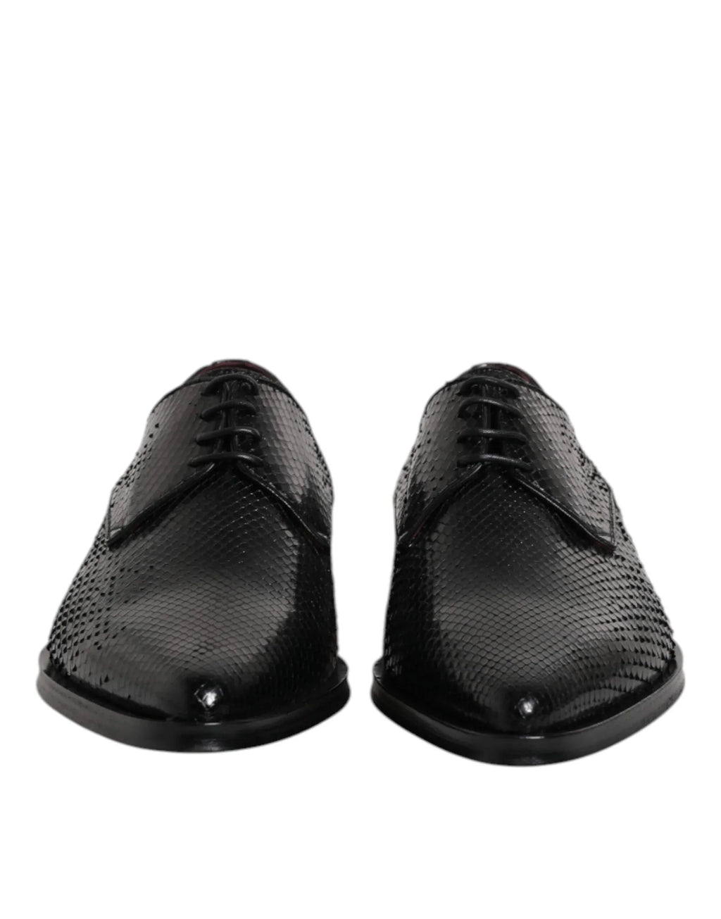 Dolce & Gabbana Black Leather Lace Up Dress Men Derby Shoes - Zeiniez
