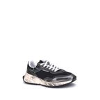 Dsquared² Black Calf Leather Bos Taurus Athletic Sneakers - Zeiniez