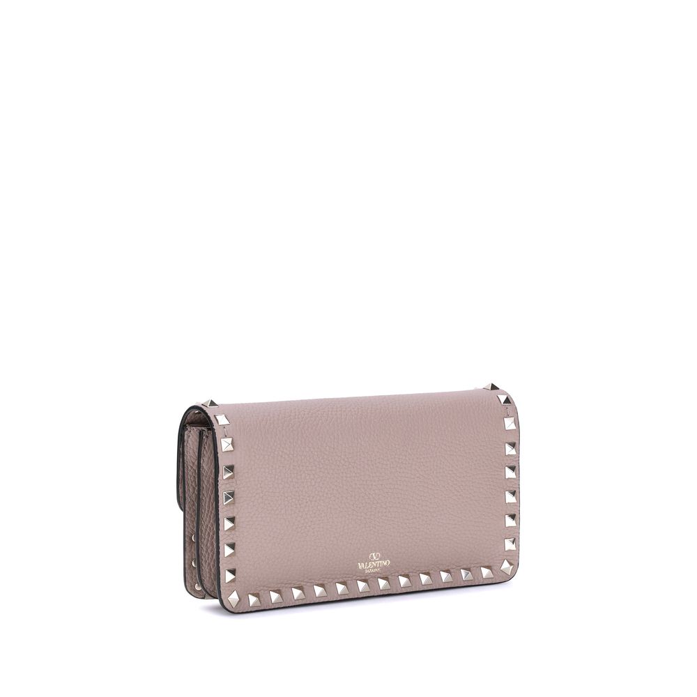 Valentino Garavani Multicolor Calf Leather Bos Taurus Clutch Bag - Zeiniez