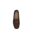 Valentino Garavani Brown Rubber Slip-On Loafers