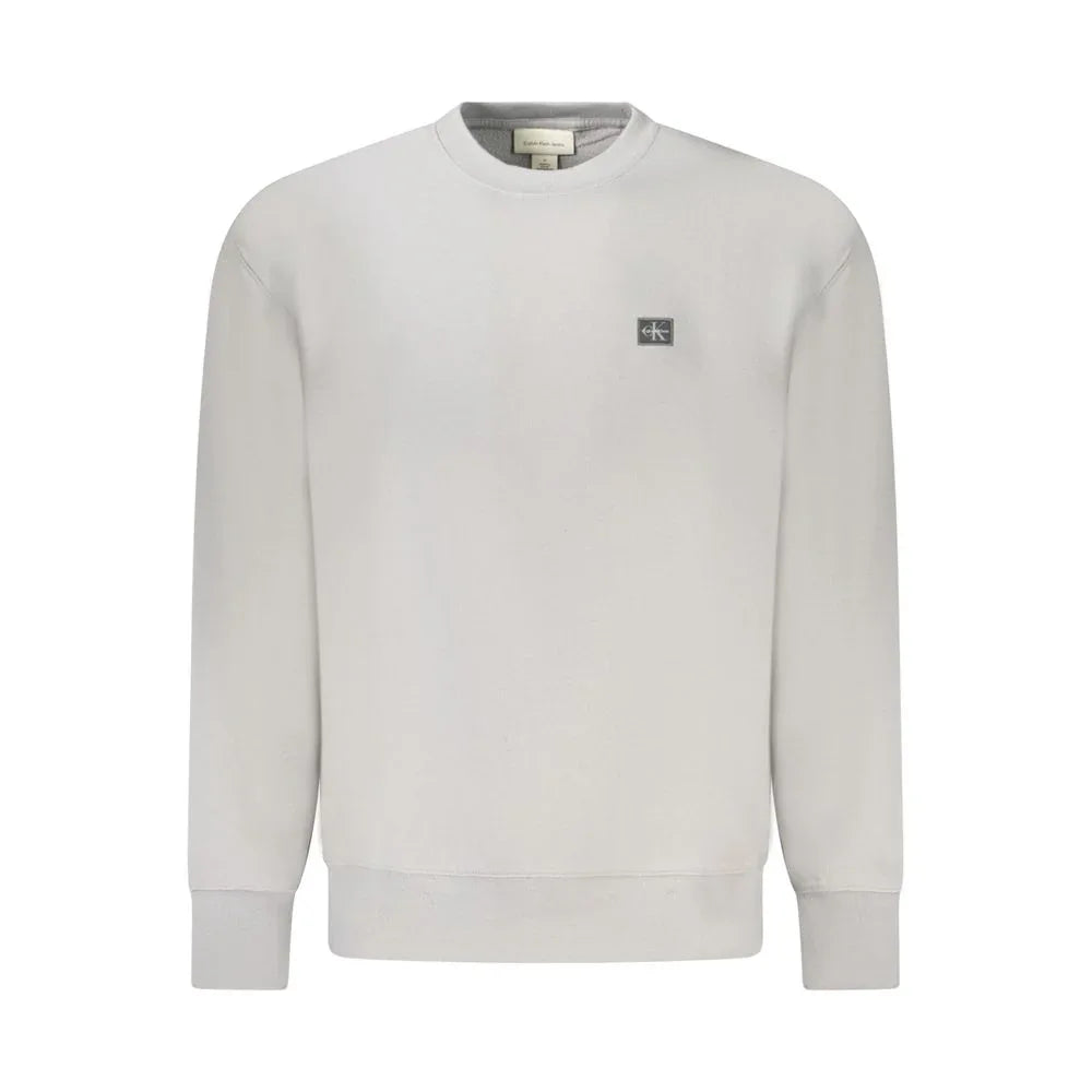 Calvin Klein "Grigio Cotton Men Sweatshirt" - Zeiniez