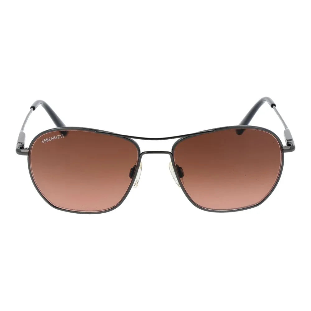Serengeti Gray Metal Sunglasses - Zeiniez