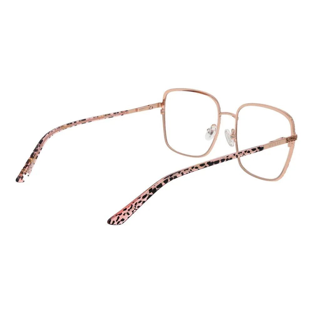 Guess Rose Gold Metal Glasses (Frames) - Zeiniez