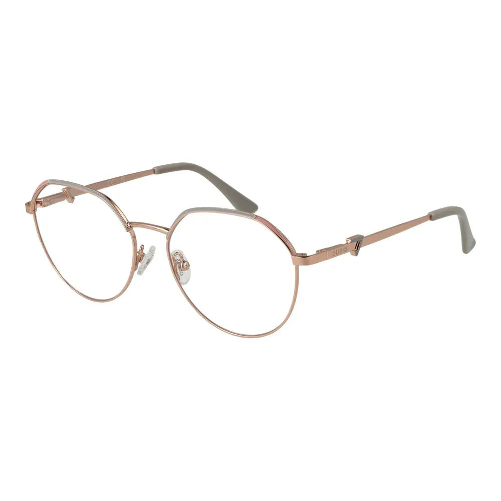 Guess Rose Gold Metal Glasses (Frames) - Zeiniez
