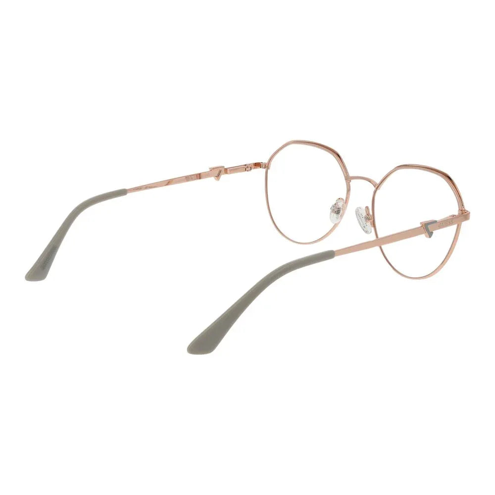 Guess Rose Gold Metal Glasses (Frames) - Zeiniez