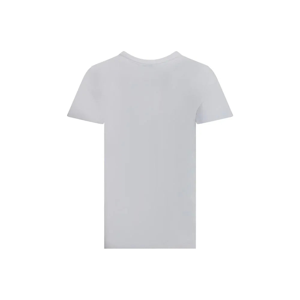 PINKO White Cotton T-Shirt - Zeiniez