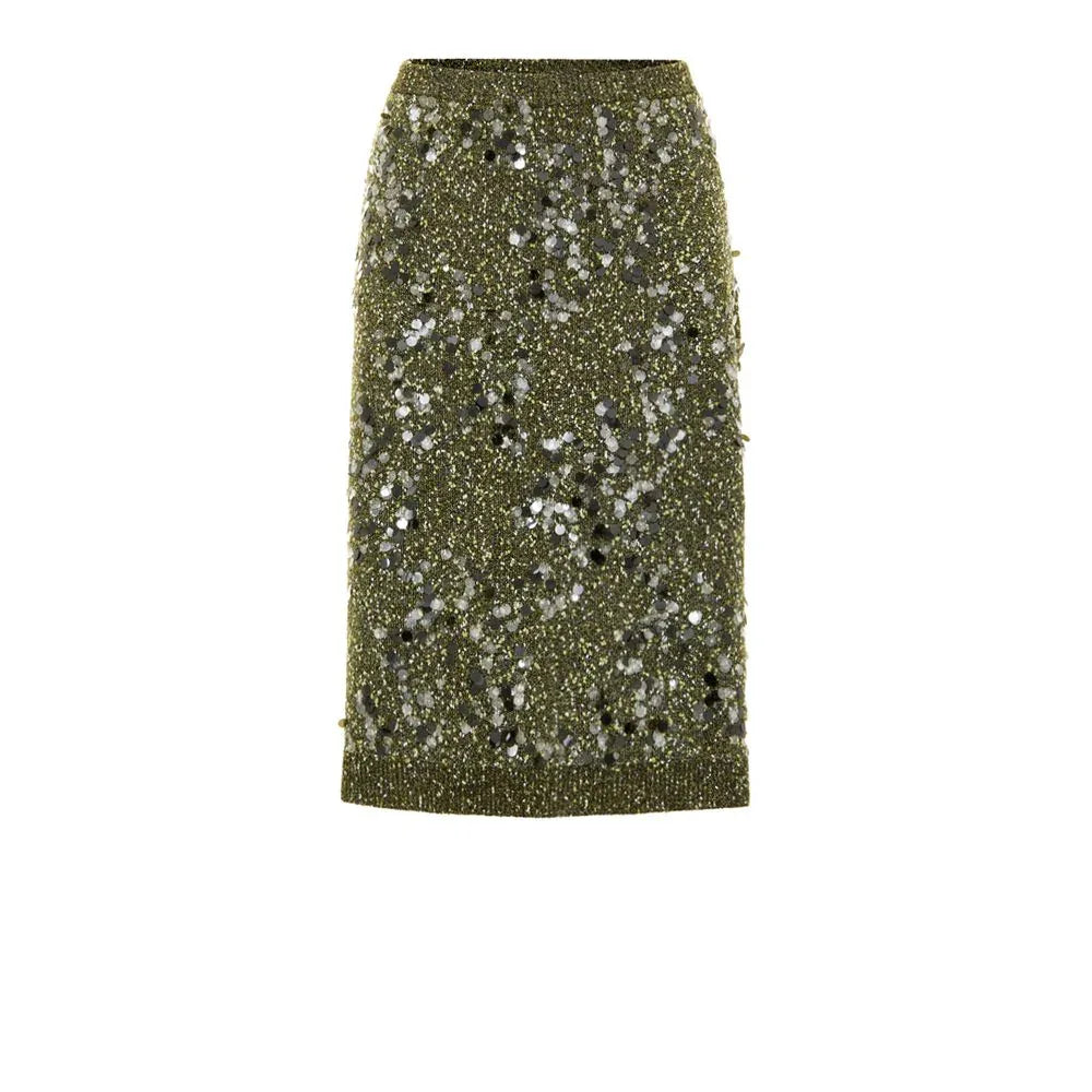 Gucci Green Viscose Mini Skirt - Zeiniez
