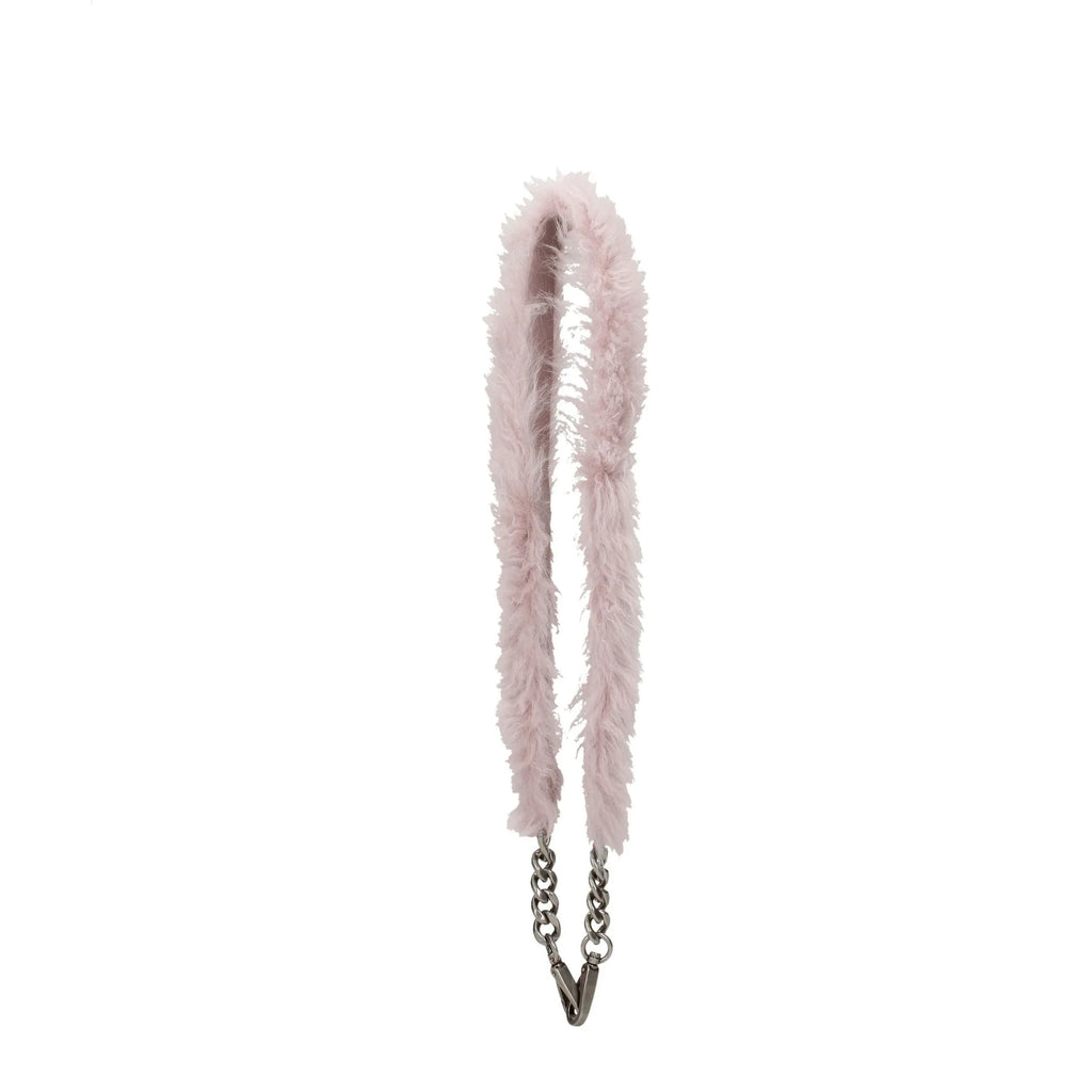 Miu Miu Pink Fur Shoulder Bag - Zeiniez