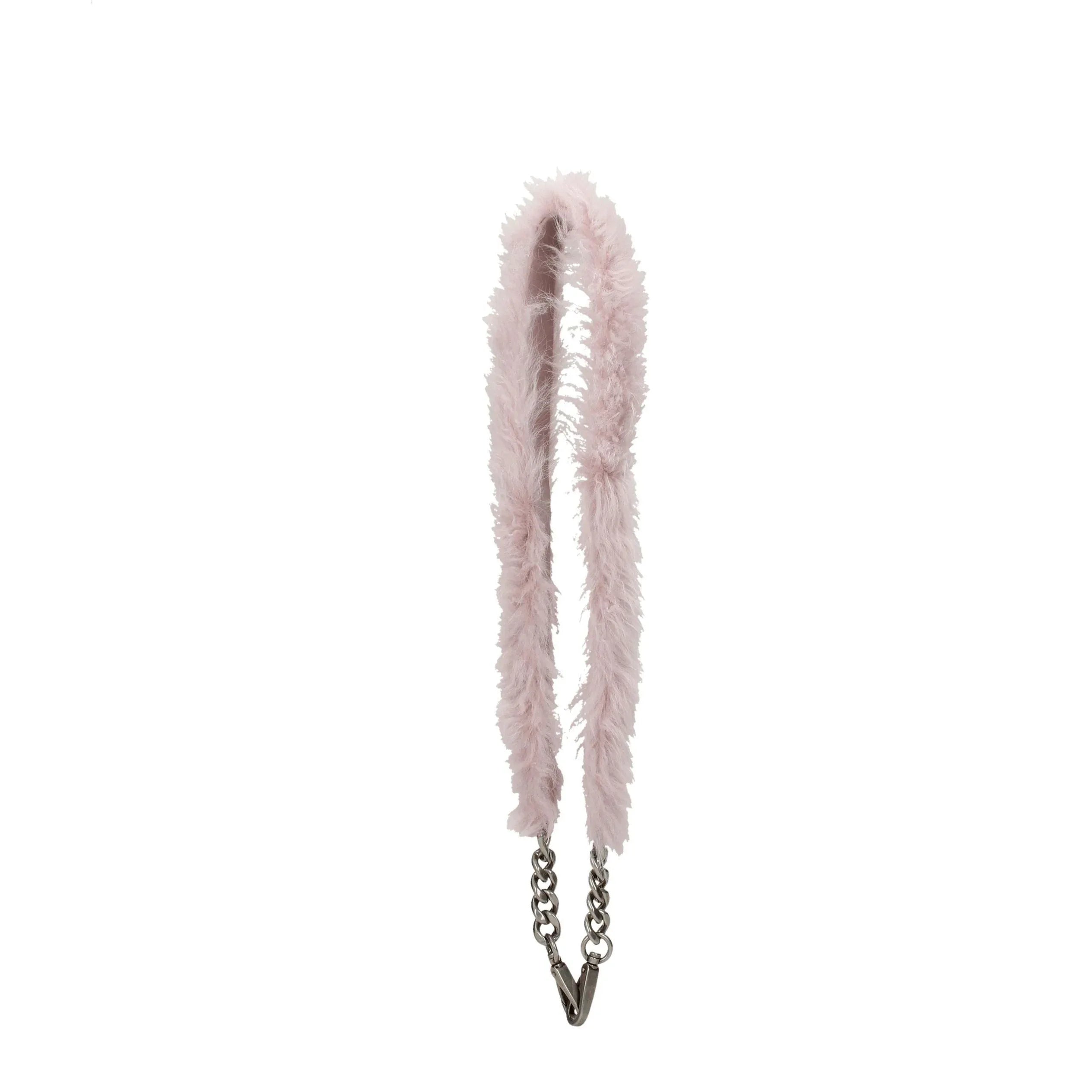 Miu Miu Pink Fur Shoulder Bag - Zeiniez