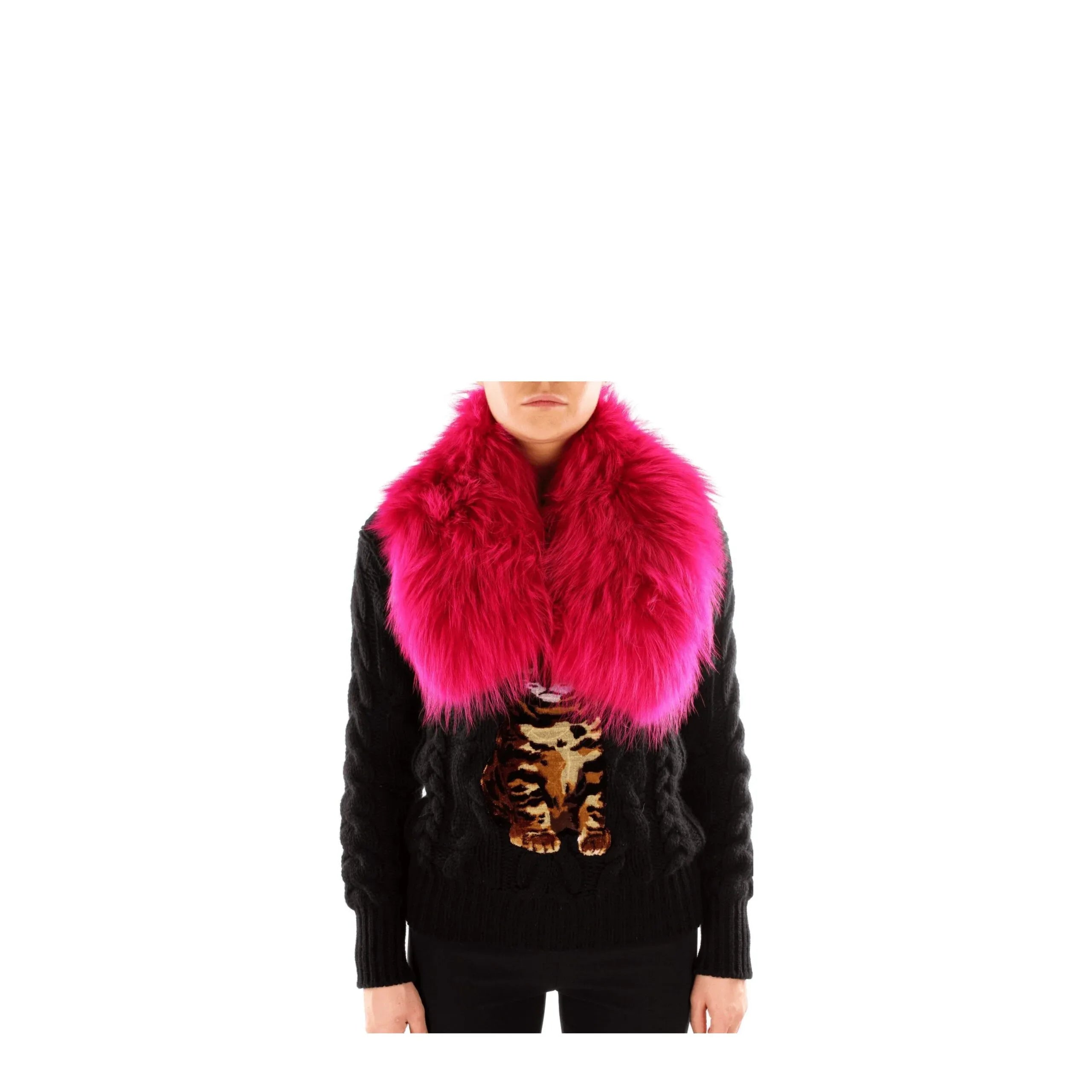 Mr. Mrs. Shirt Pink Fur Foulard - Zeiniez