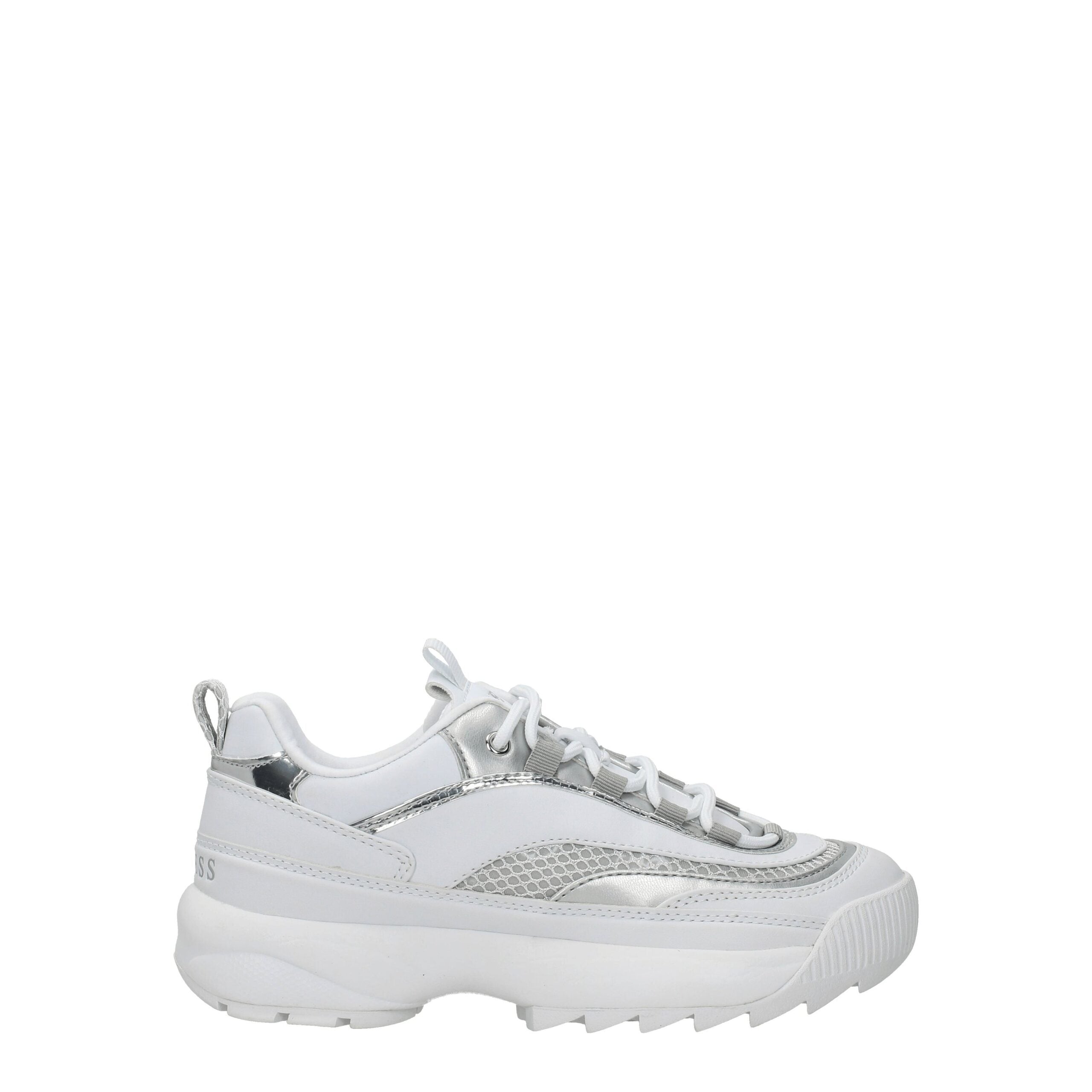 Guess White Polyethylene Chunky Sneakers - Zeiniez