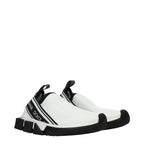 Dolce & Gabbana White Fabric Chunky Sneakers - Zeiniez