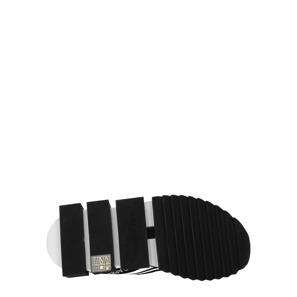 Dolce & Gabbana White Fabric Chunky Sneakers - Zeiniez