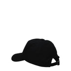 Valentino Garavani Black Cotton Cap (Baseball Hat) - Zeiniez