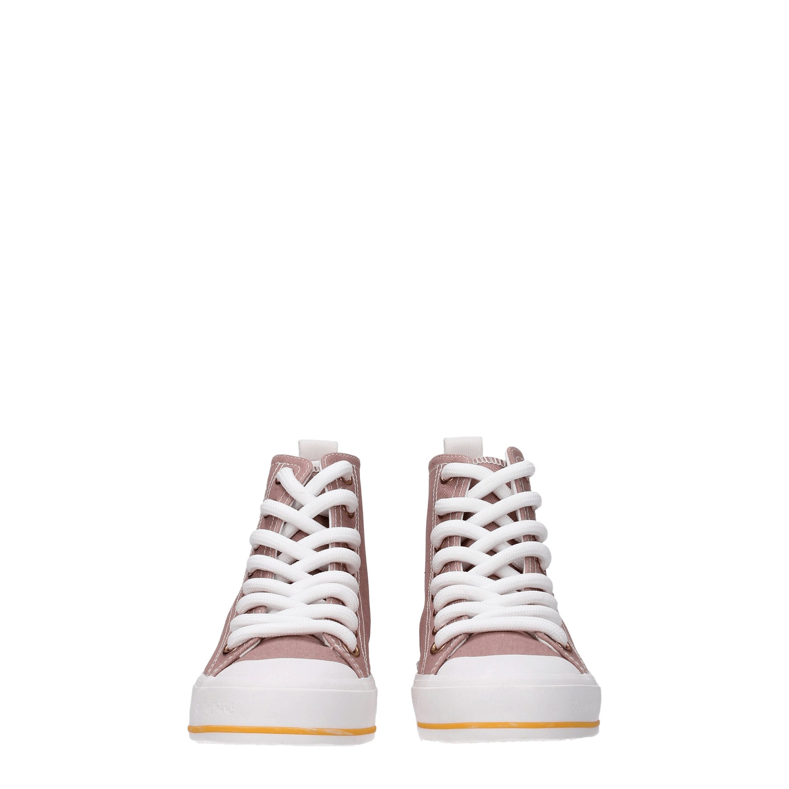 See By Chloé Pink Fabric High Top Sneakers - Zeiniez