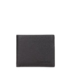 Testoni Black Leather Wallet - Zeiniez