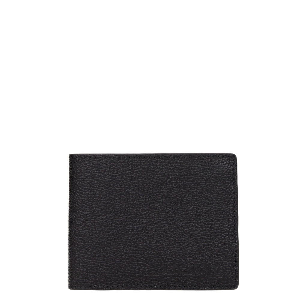 Testoni Black Leather Wallet - Zeiniez