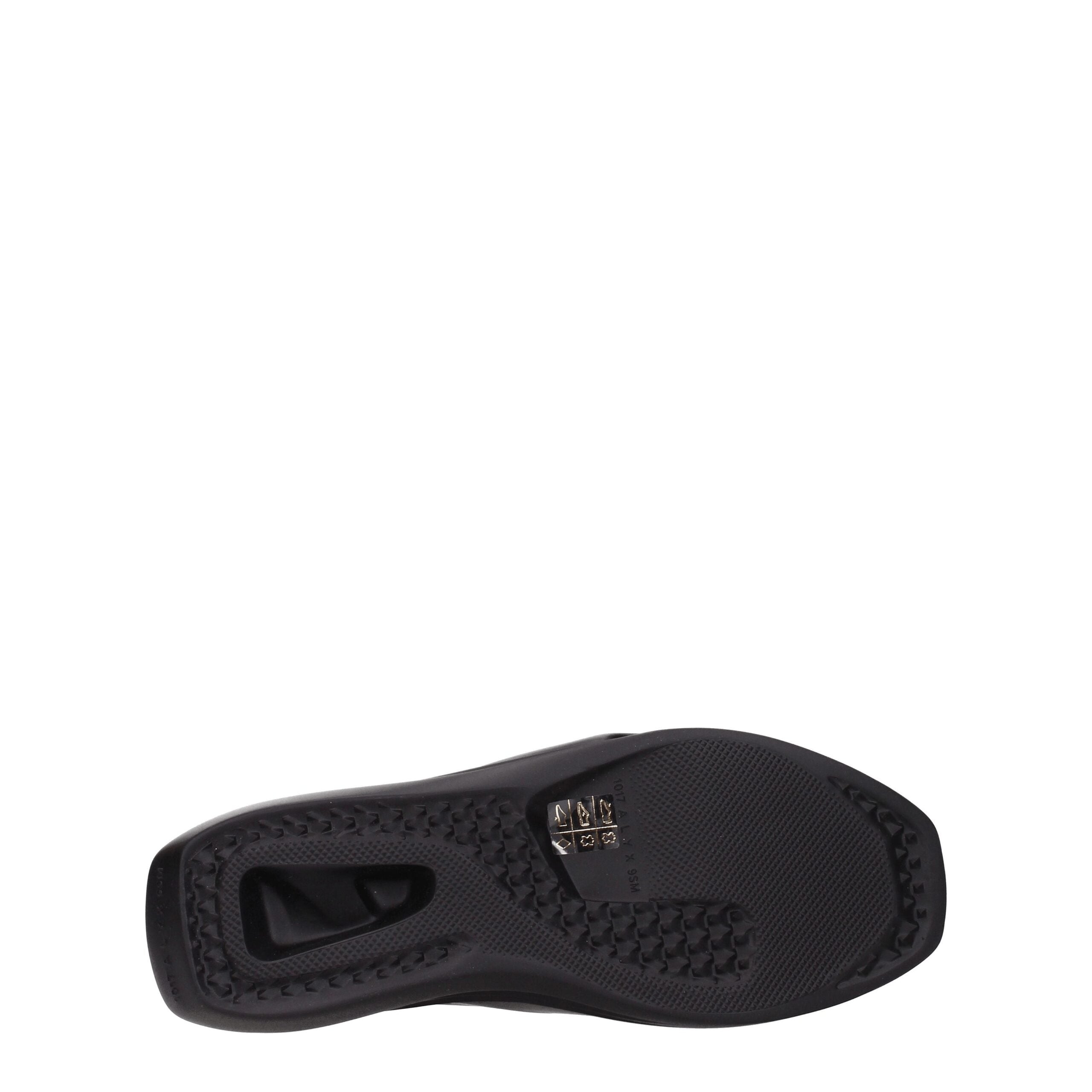 Alyx Black Leather Slippers - Zeiniez