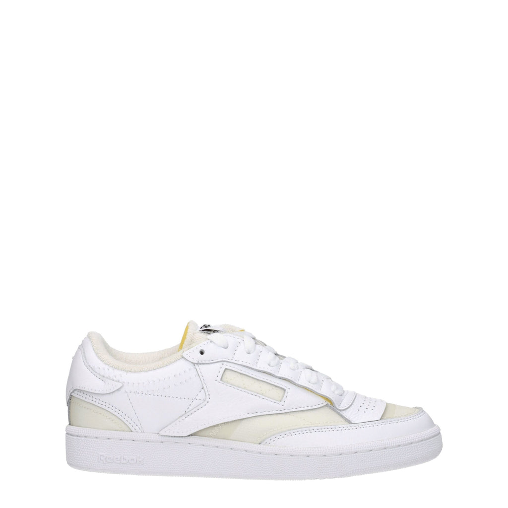 Maison Margiela White Fabric Low Top Sneakers - Zeiniez