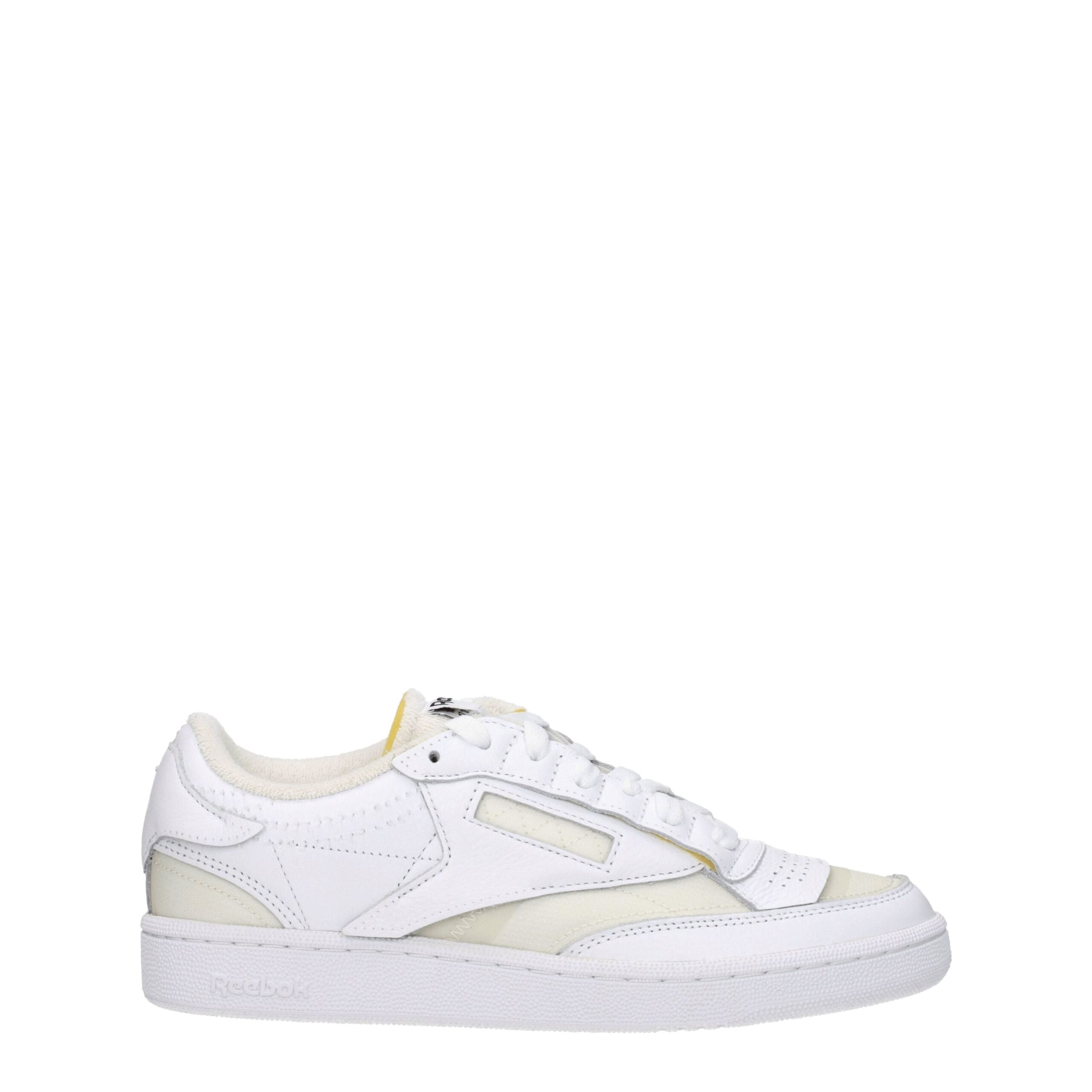 Maison Margiela White Fabric Low Top Sneakers - Zeiniez