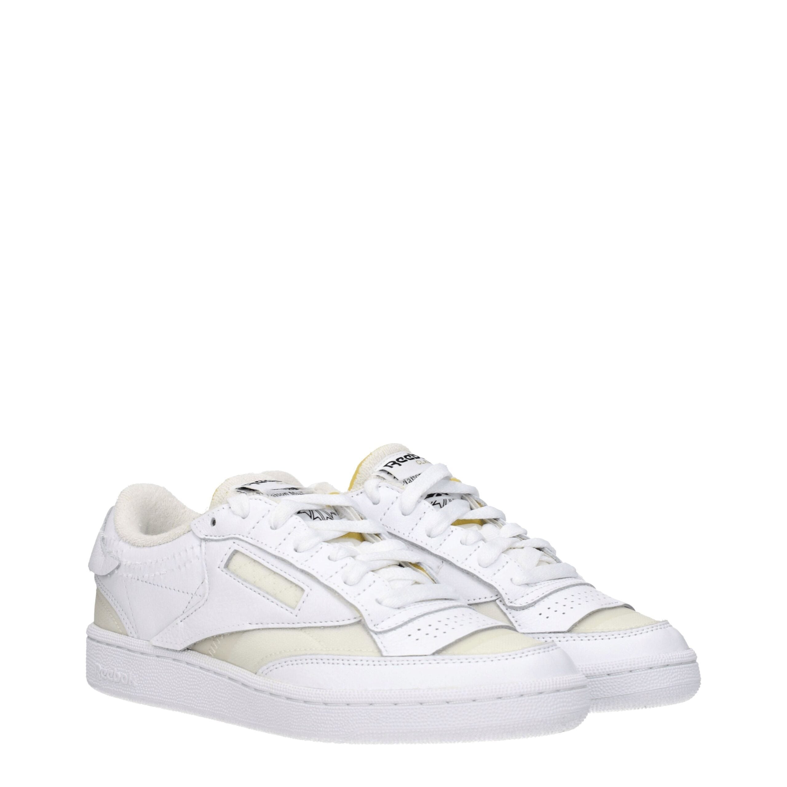 Maison Margiela White Fabric Low Top Sneakers - Zeiniez