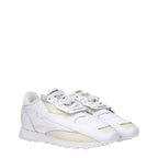 Maison Margiela White Leather Athletic Sneakers - Zeiniez
