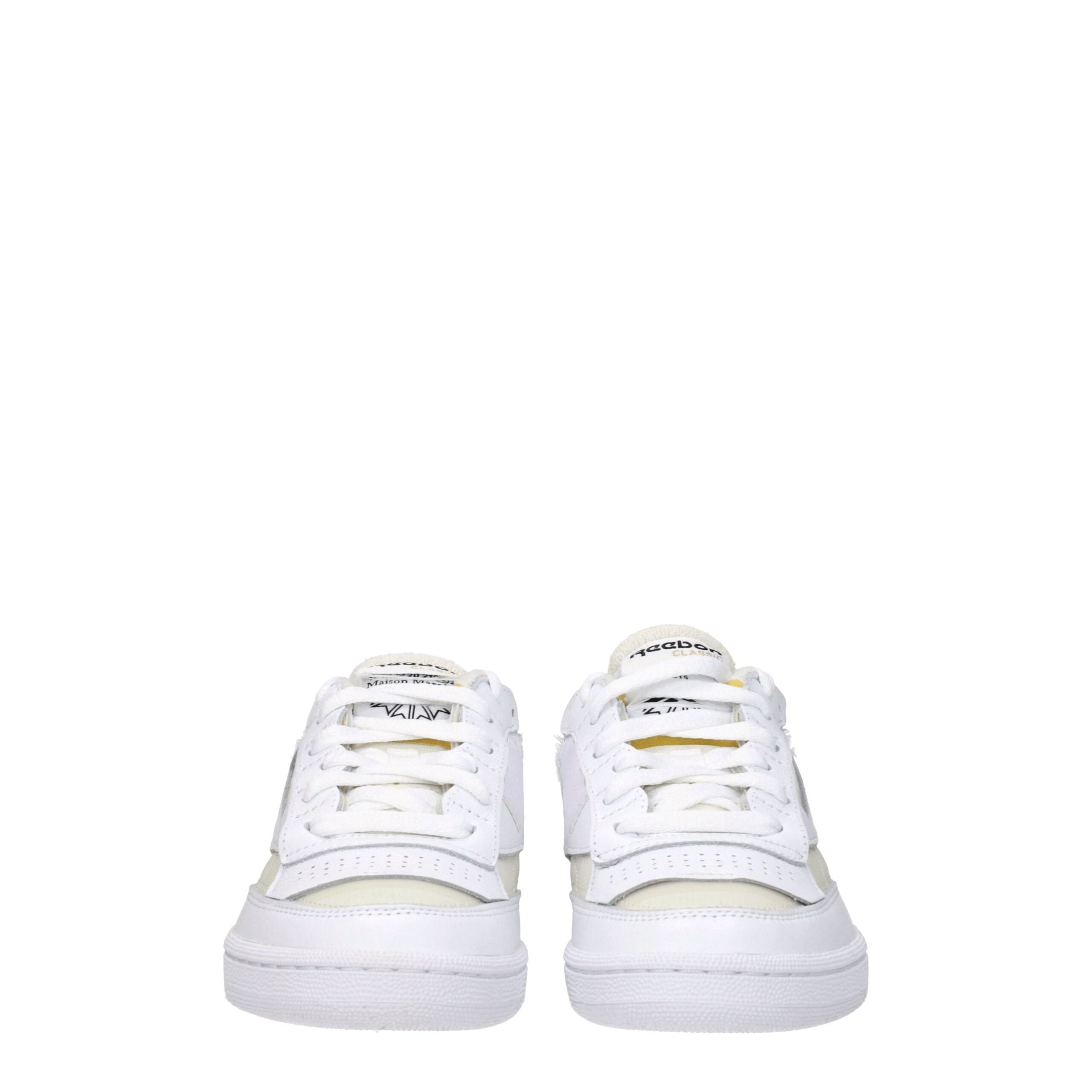 Maison Margiela White Fabric Low Top Sneakers - Zeiniez