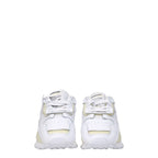 Maison Margiela White Leather Athletic Sneakers - Zeiniez
