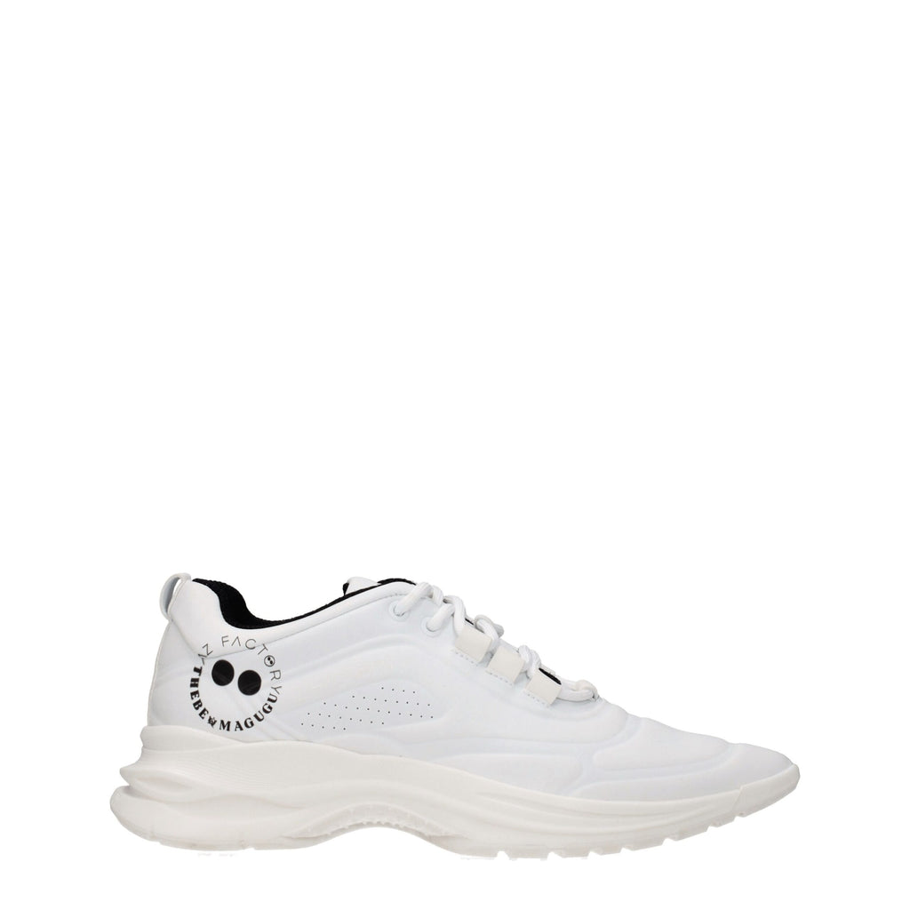 AZ Factory White Leather Sneakers - Zeiniez