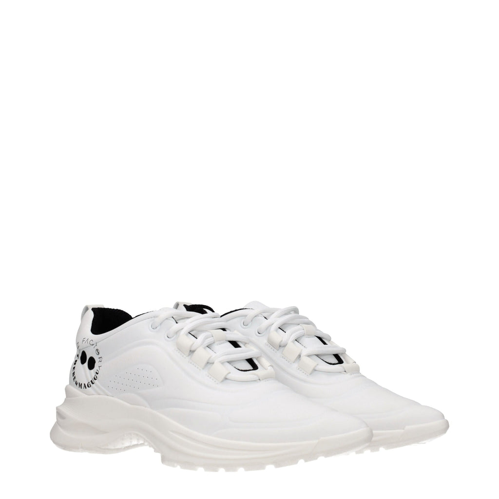 AZ Factory White Leather Sneakers - Zeiniez