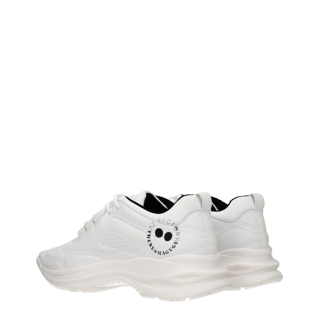 AZ Factory White Leather Sneakers - Zeiniez