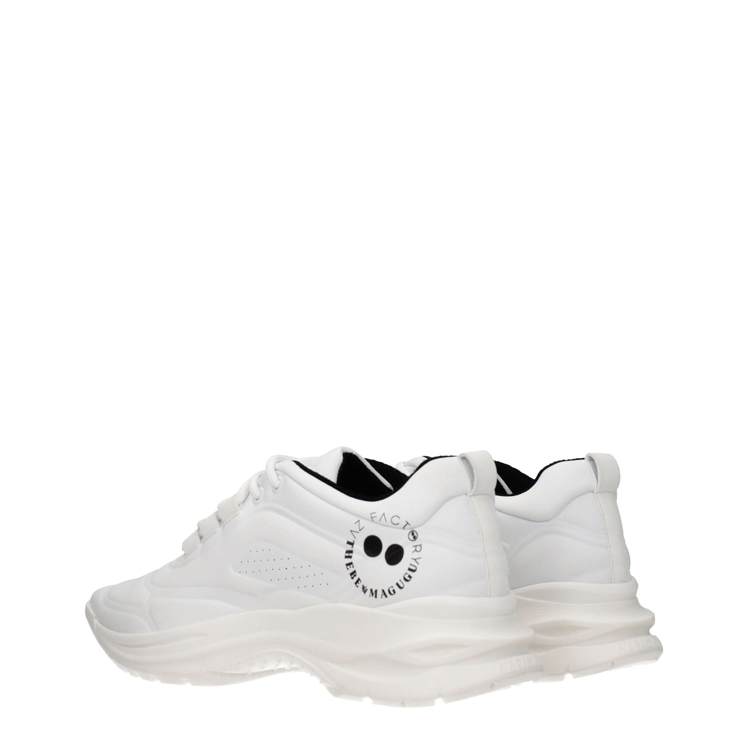 AZ Factory White Leather Sneakers - Zeiniez