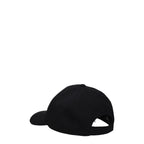 Versace Black Cotton Cap (Baseball Hat)