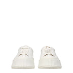 Jil Sander White Leather Platform Sneakers - Zeiniez