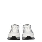 Valentino Garavani White Fabric Athletic Sneakers