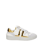 Lanvin White Fabric Low Top Sneakers - Zeiniez