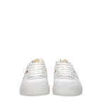 Lanvin White Fabric Low Top Sneakers - Zeiniez