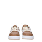 Stella McCartney Brown Fabric Chunky Sneakers