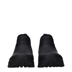 Givenchy Black Cotton Ankle Boots