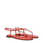 Christian Dior Pink Leather Flip-Flop Sandals - Zeiniez
