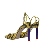 The Attico Yellow Leather High Heel Pumps - Zeiniez