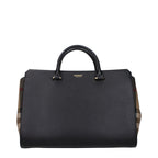 Burberry Black Leather Handbag