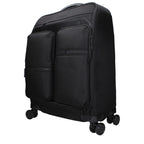 Piquadro Black Fabric Luggage And Travel