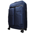 Piquadro Blue Fabric Luggage And Travel