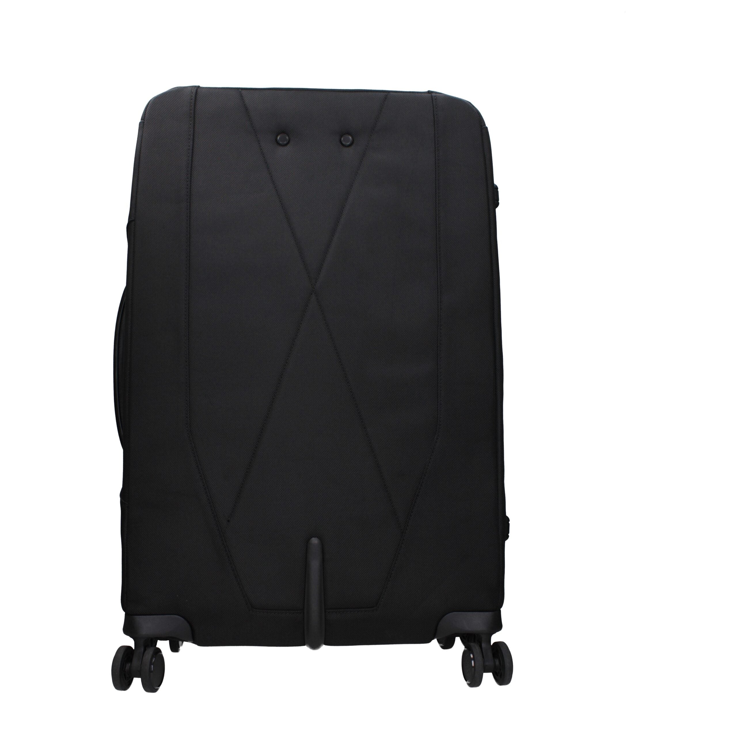 Piquadro Black Fabric Luggage And Travel