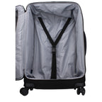 Piquadro Black Fabric Luggage And Travel