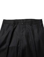 Dolce & Gabbana Black Jacquard Single Breasted 2 Piece Suit - Zeiniez