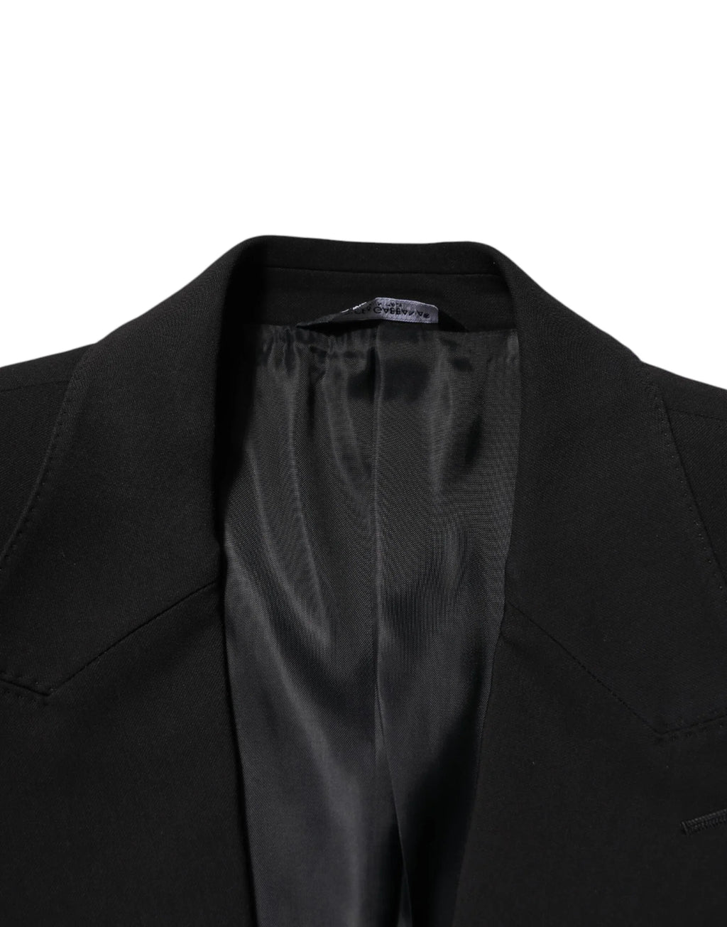 Dolce & Gabbana Black Cotton Single Breasted 2 Piece Suit - Zeiniez