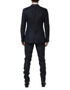 Dolce & Gabbana Dark Blue Double Breasted 2 Piece Suit - Zeiniez
