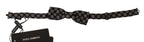 Dolce & Gabbana Brown Silk Polka Dot Jacquard Men  Bow Tie Papillon - Zeiniez